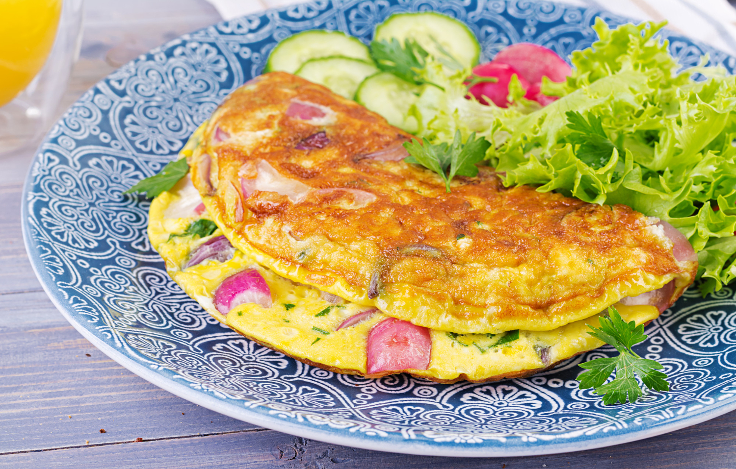 Tortilla omlet. Świetny pomysł na pyszne śniadanie