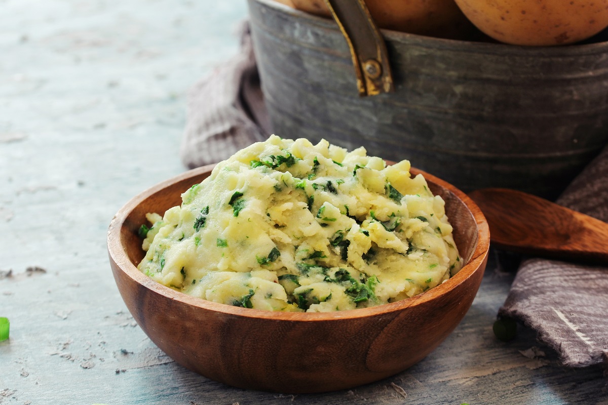 Irlandzkie purée colcannon