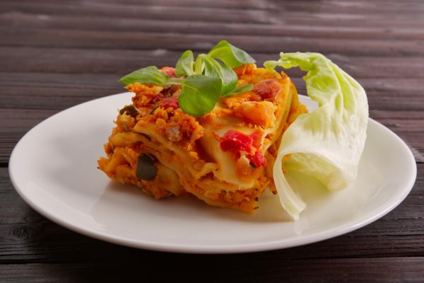 Lasagne z owocami morza