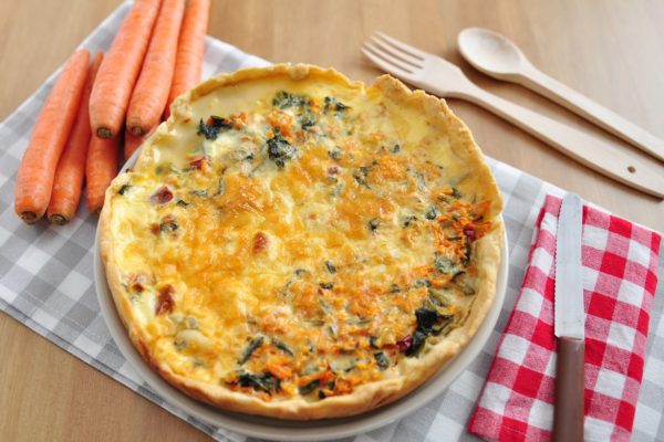 Quiche z warzywami