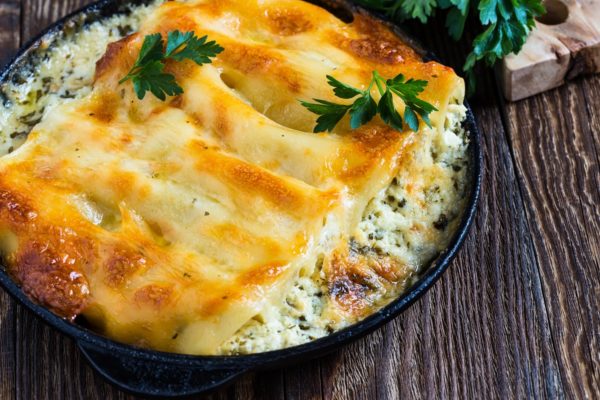 Cannelloni z kurczakiem i ricottą