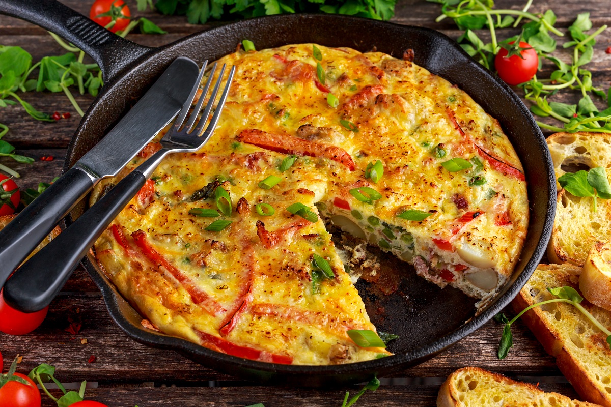 Frittata z białek