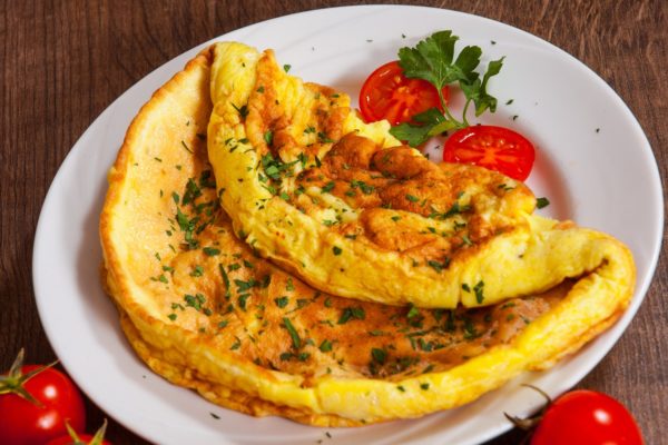 Omlet sufletowy z serem