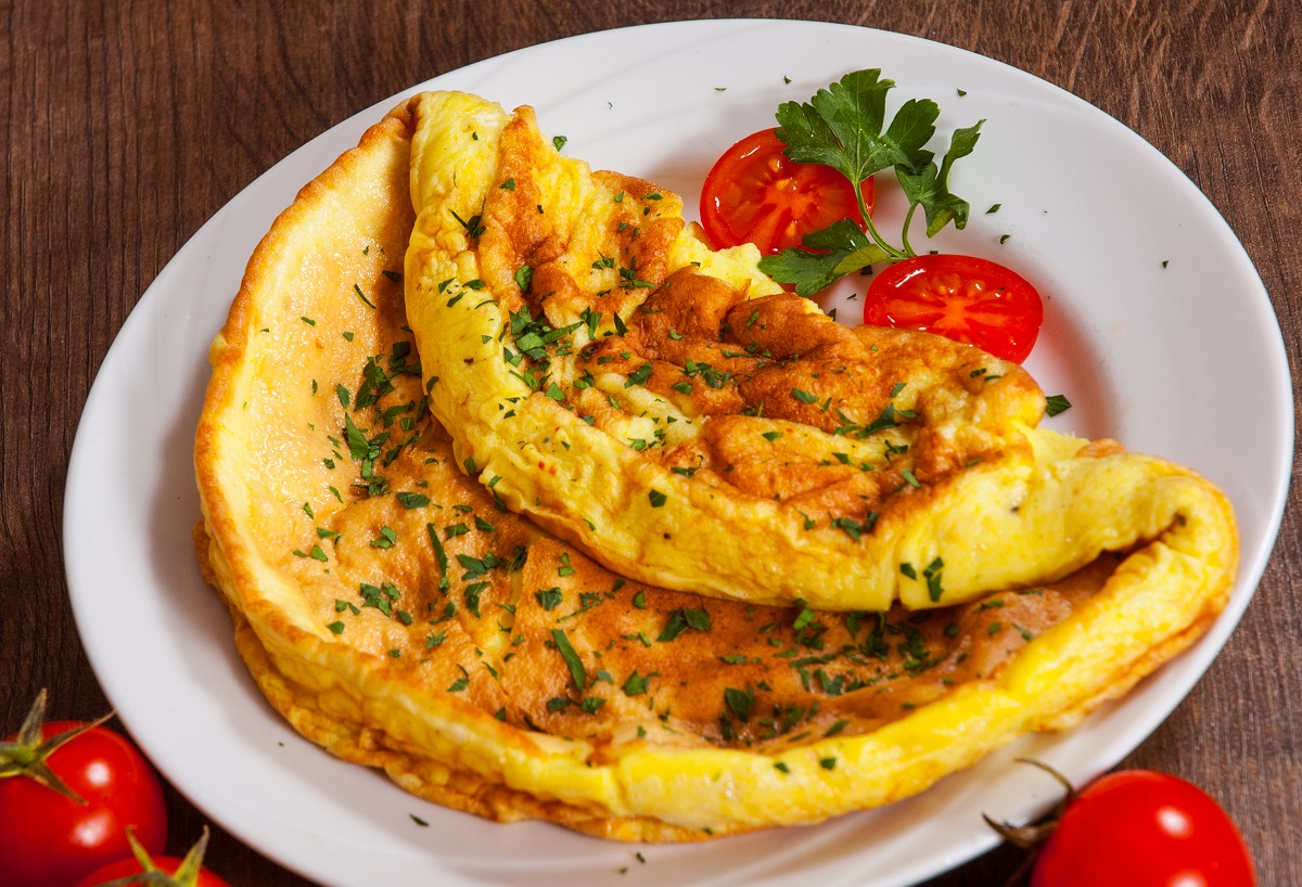 Omlet sufletowy z serem